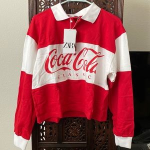 Zara Coca Cola Long Sleeve Tee